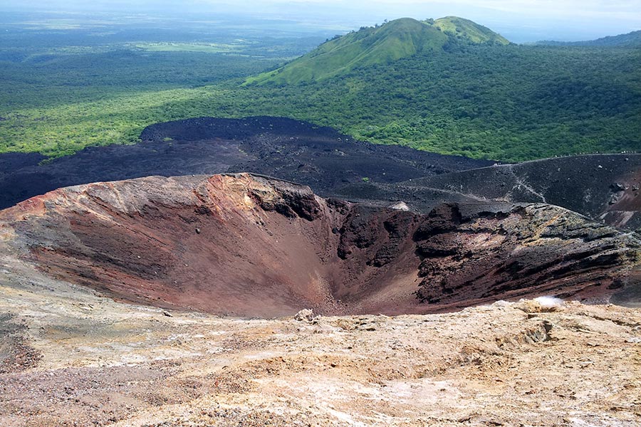 Volcano Cerro Negro in Nicaragua