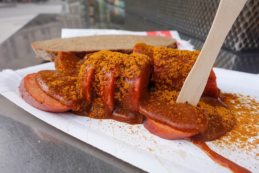 Curry Wurst in Vienna - A Backpackers Delight