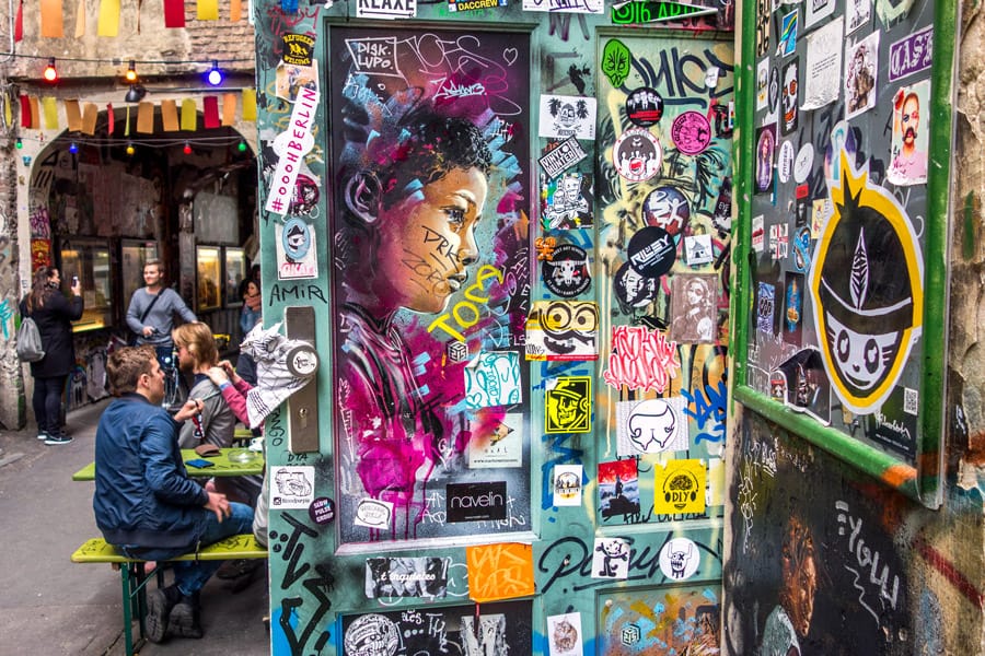 Street Art Alley in Berlin