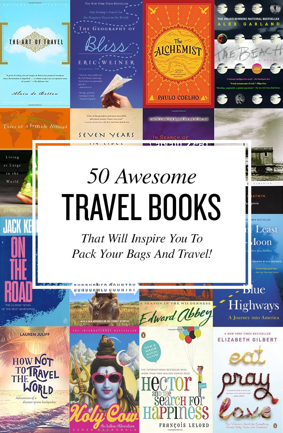 50 Best Travel Books Of All Time Road Affair