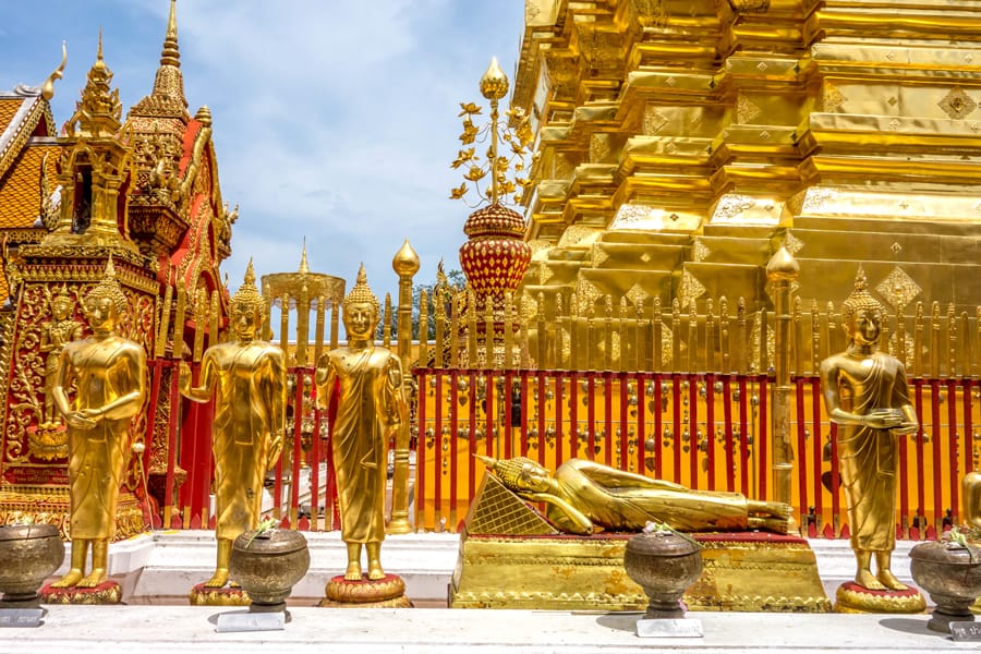 Doi Suthep Temple in Chiang Mai, Thailand