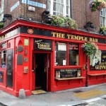 Famous pub in the Temple Bar district in Dublin, Ireland