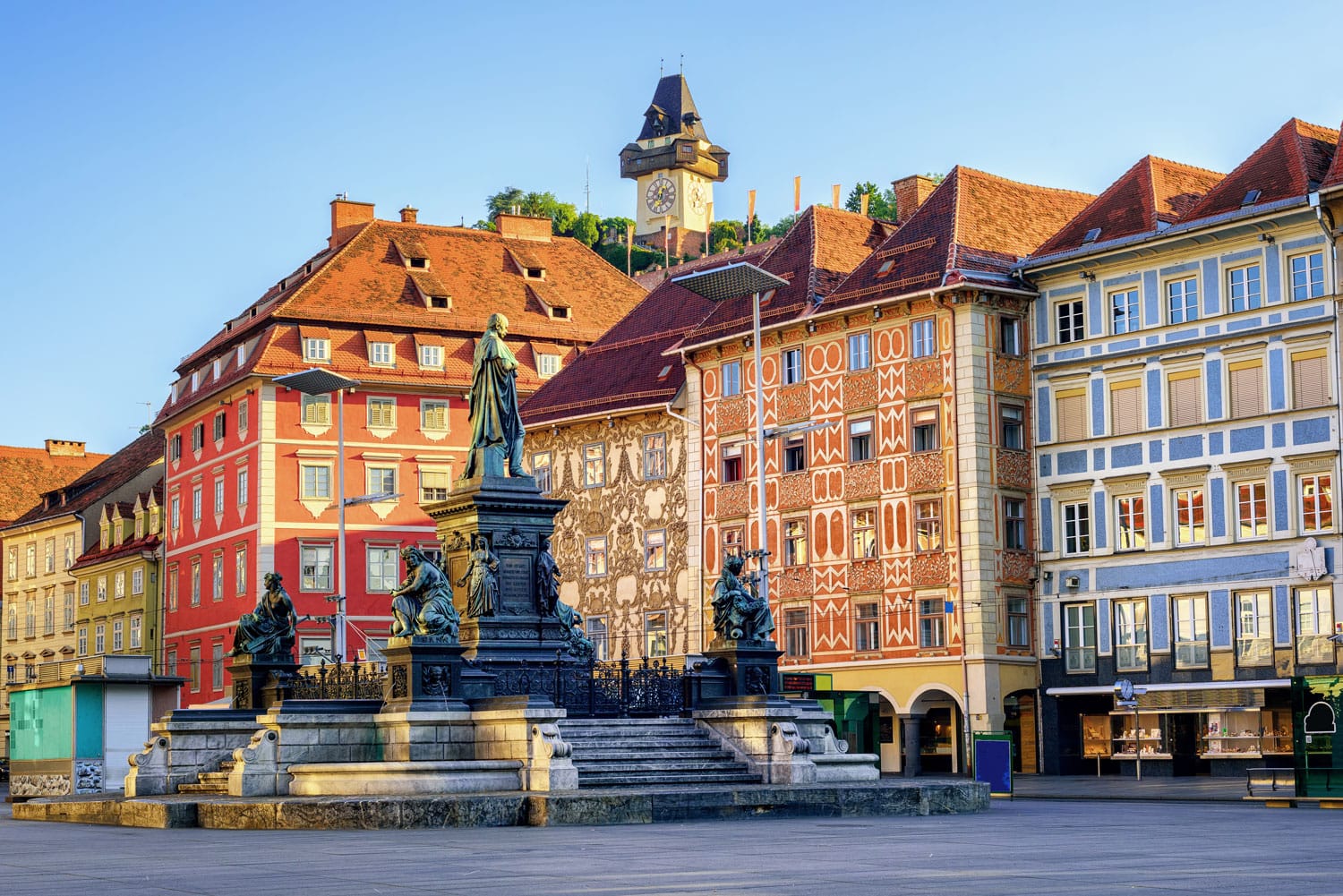 Old Town Graz in Austria