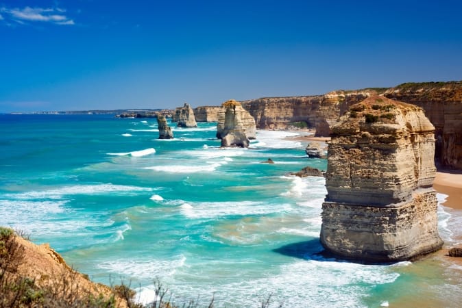 A picturesque photo of The Twelve Apostles, Australia