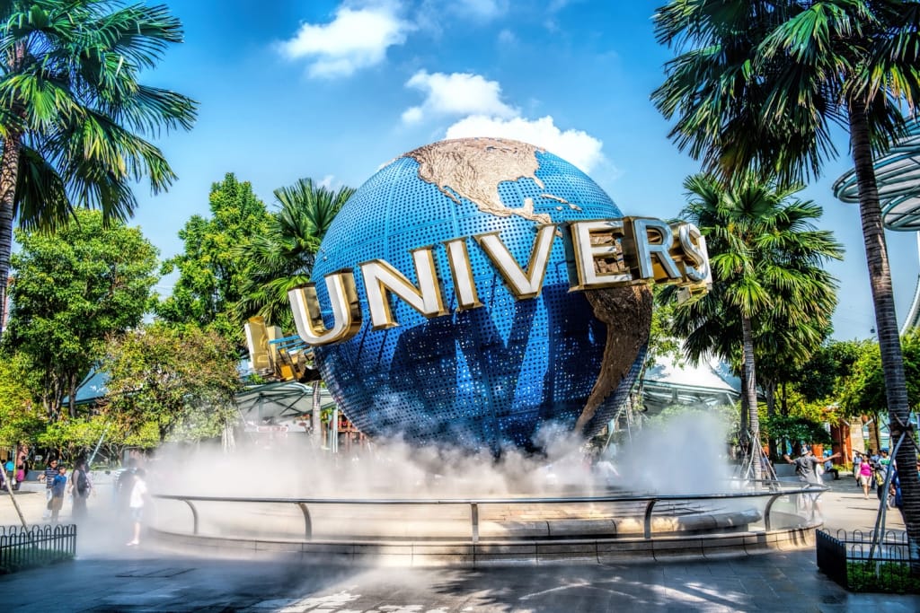 Universal Studios Singapore sign