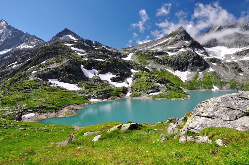 Schlaten Glacier, Hohe Tauern National Park, Austria бесплатно