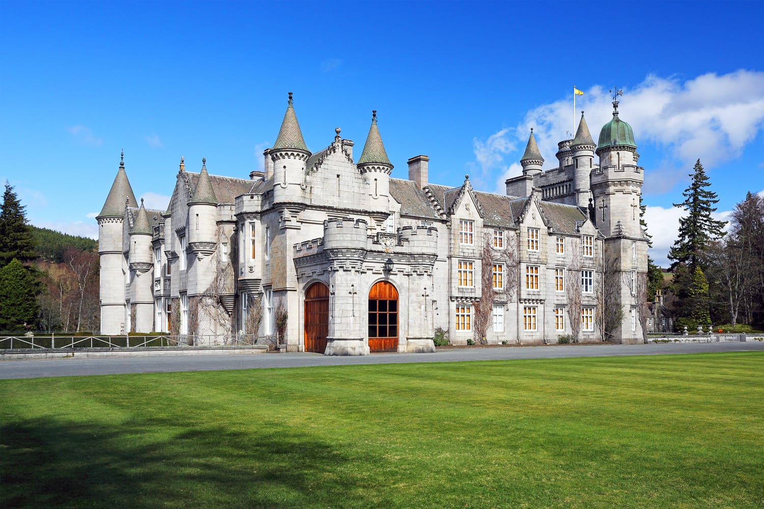 Kastil Balmoral di Skotlandia