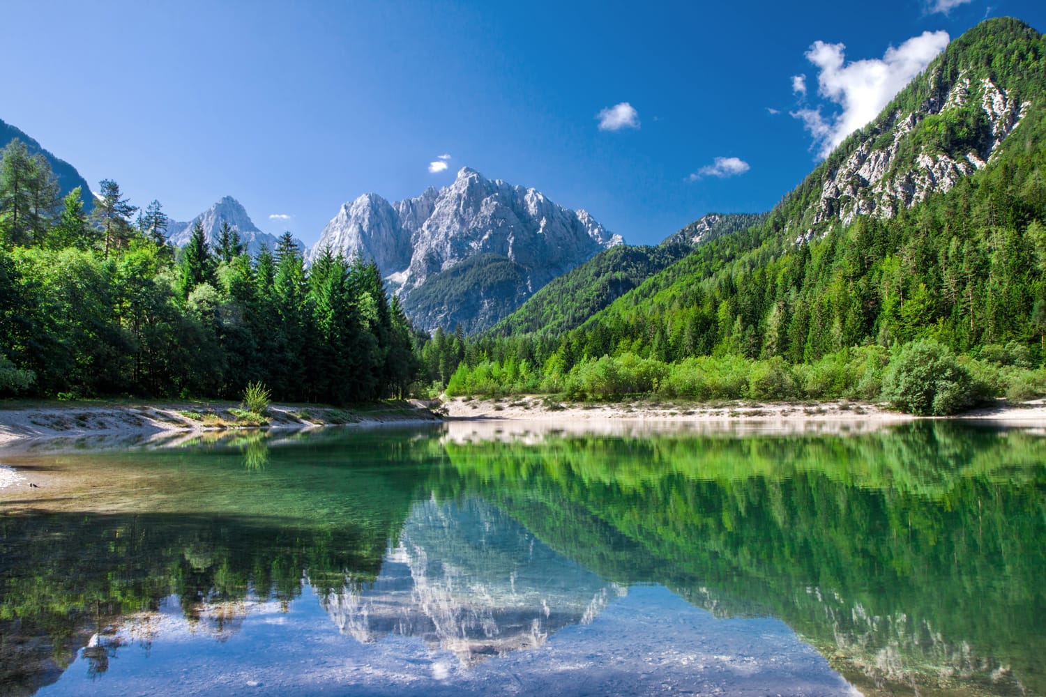 Valley in the Triglav National Park, Julian Alps, Slovenia