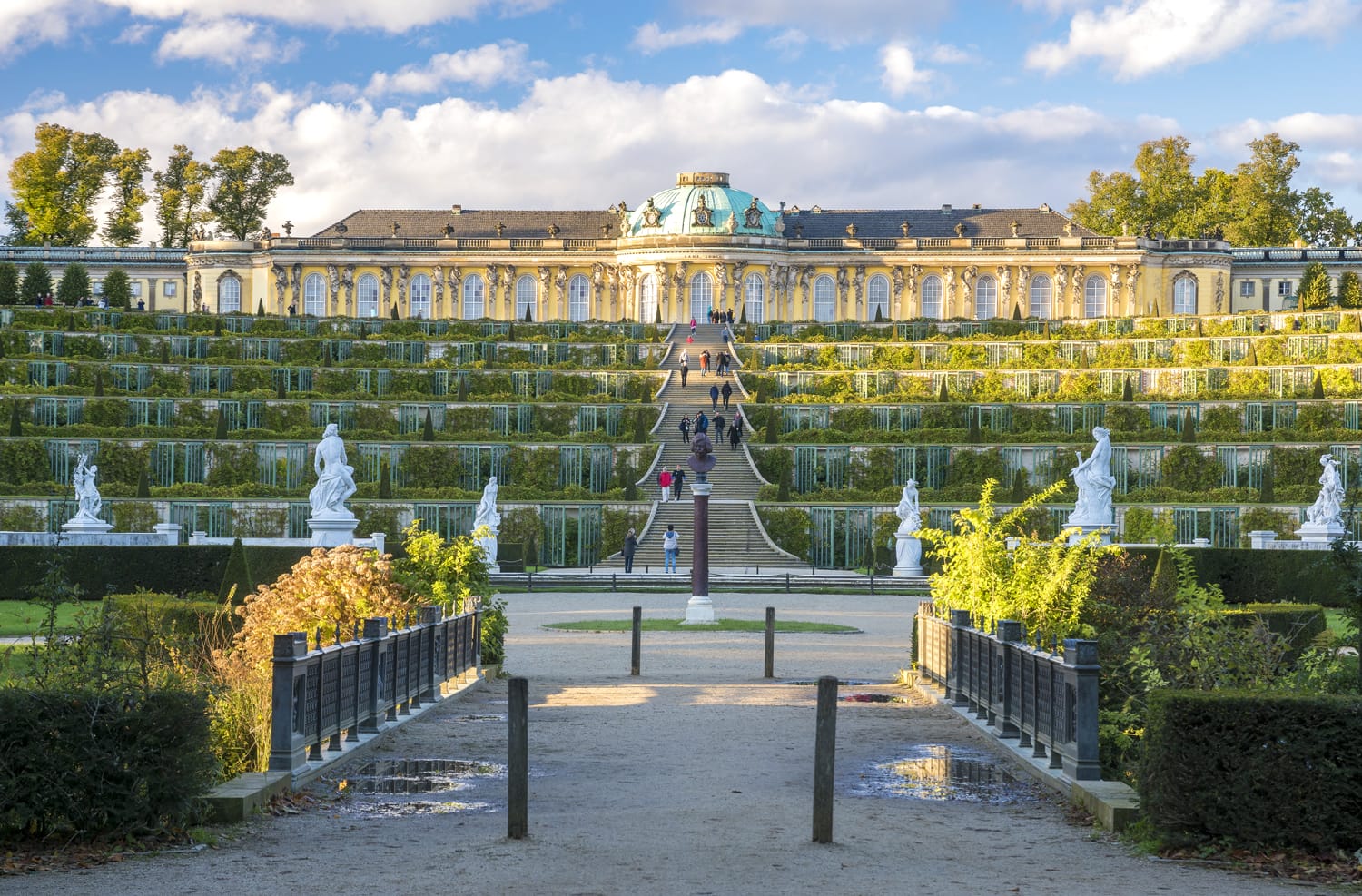 Istana Sanssouci di Potsdam