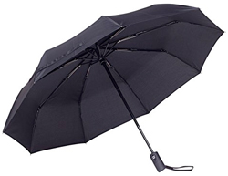 Travel Windproof Umbrella By El Satao Lightweight & Waterproof Construction 