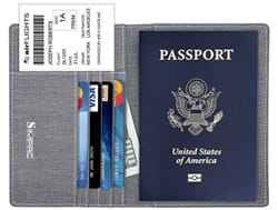 SimpacX RFID Blocking Travel Wallet