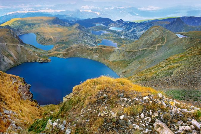 Seven Rila lakes in Bulgaria