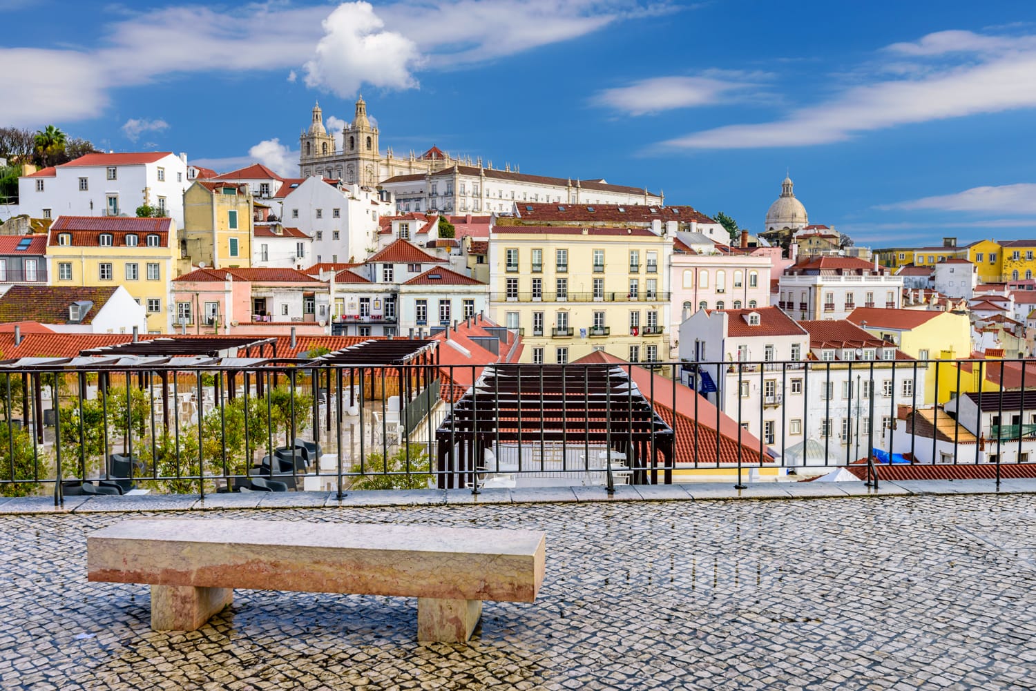 Alfama district, Lisbon, Portugal.