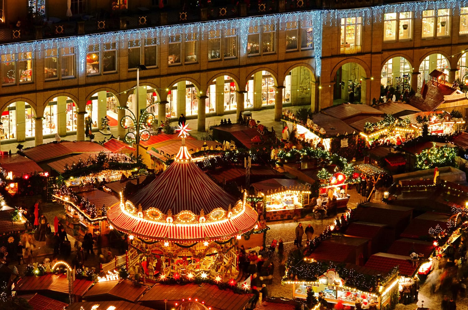 Christmas market in Dresden, Germany