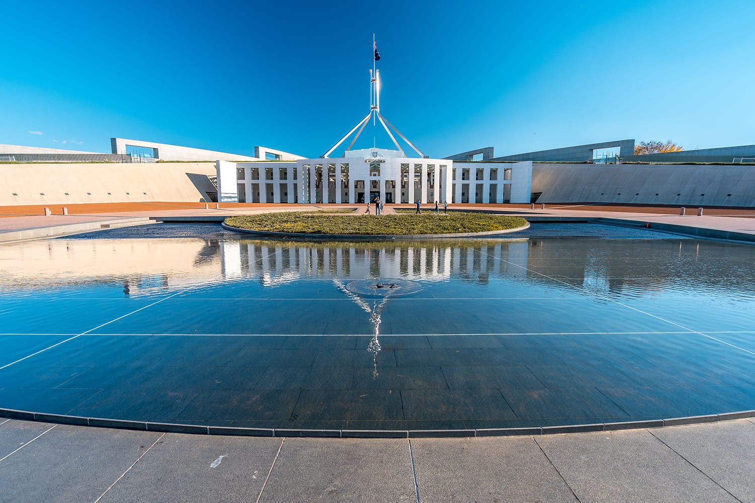 Parliament House in Canberra, Australia