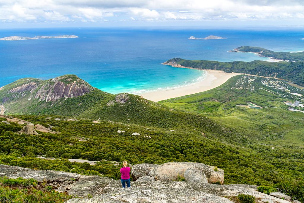 Scenic view on the Wilsons Promontory Natural Park in Australia
