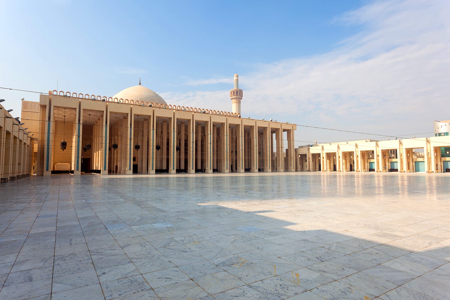 Eksterior Masjidil Haram di Kota Kuwait