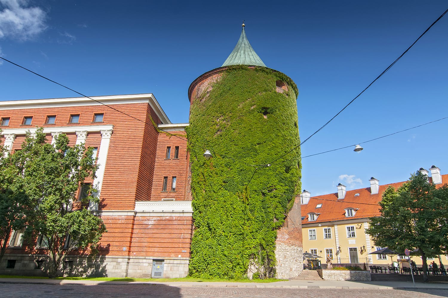 Powder Tower (Pulvertornis) in Riga, Latvia