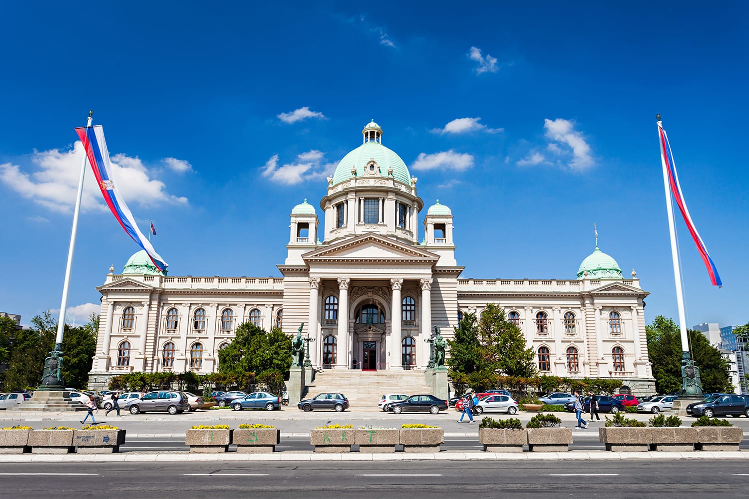 National Assembly in Belgrade, Serbia