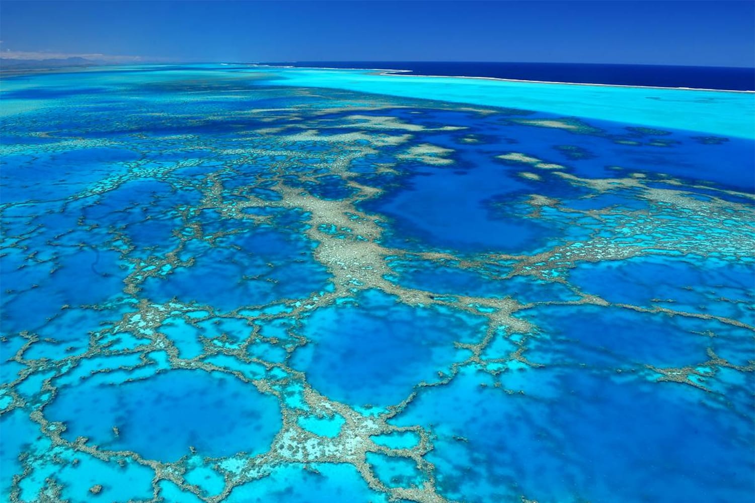   Bourail Nessadiou lagoon reticulated reef