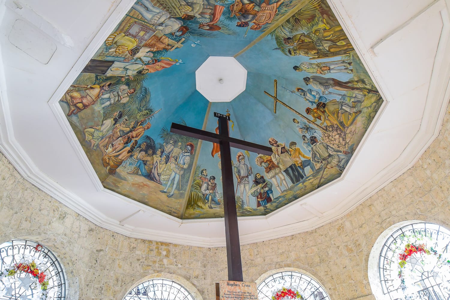 Magellan's Cross in Cebu City, Philippines