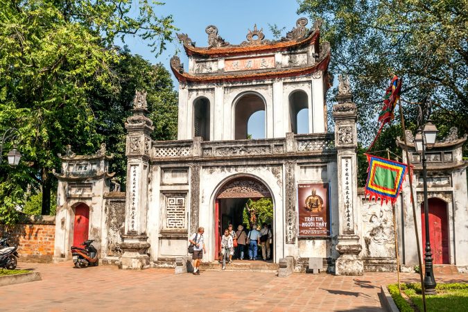Temple of Literature of Hanoi, Vietnam