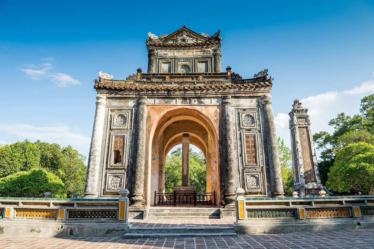 Tomb of Tu Duc in Hue, Vietnam