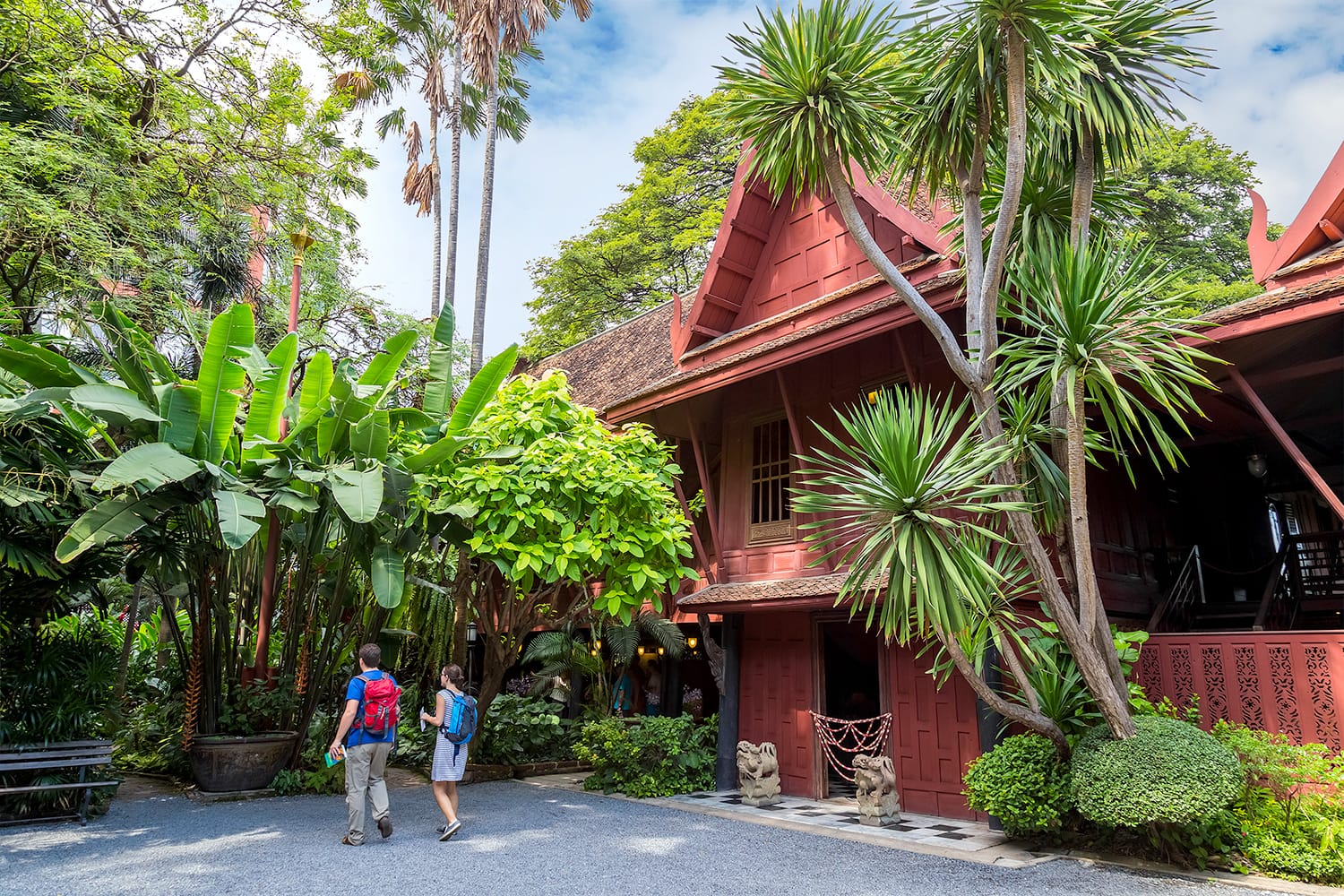 Jim Thompson House Museum in Bangkok Thailand