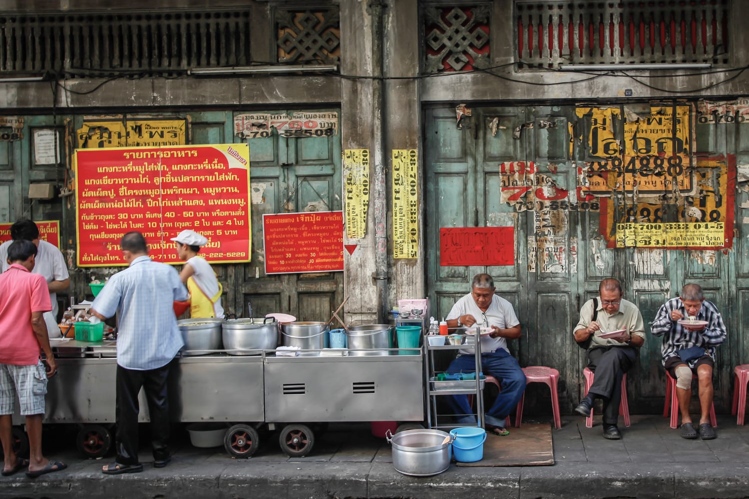 Street food in Chinatown, Bangkok, Thailand