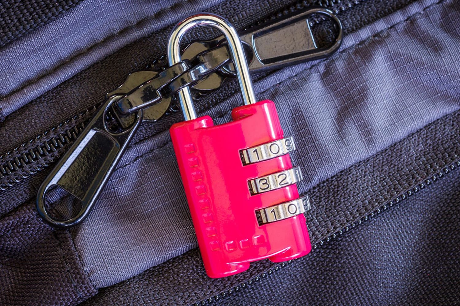 Premium Quality Mini Heart Shape 3 Code Resettable Luggage Suitcase Bag Travel Lock Padlock Red 