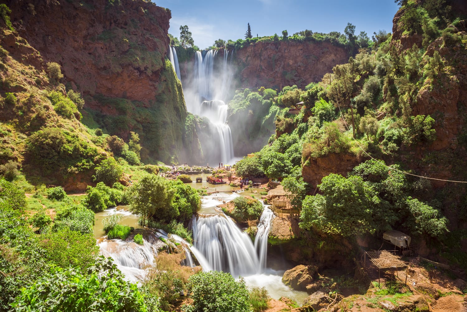 Ouzoud waterfalls, Grand Atlas in Morocco