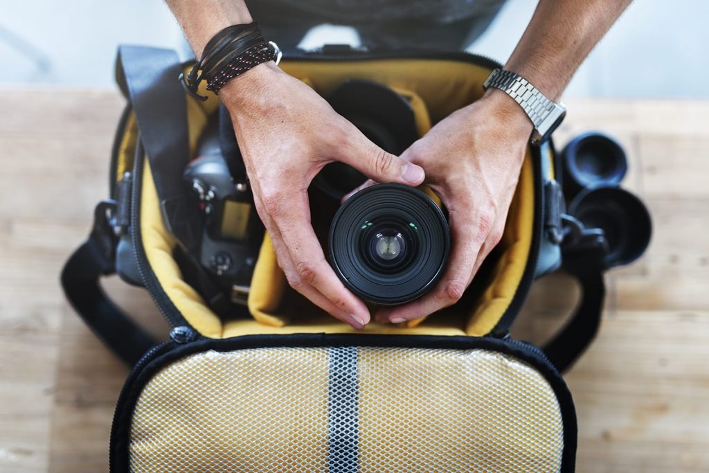 Camera backpack