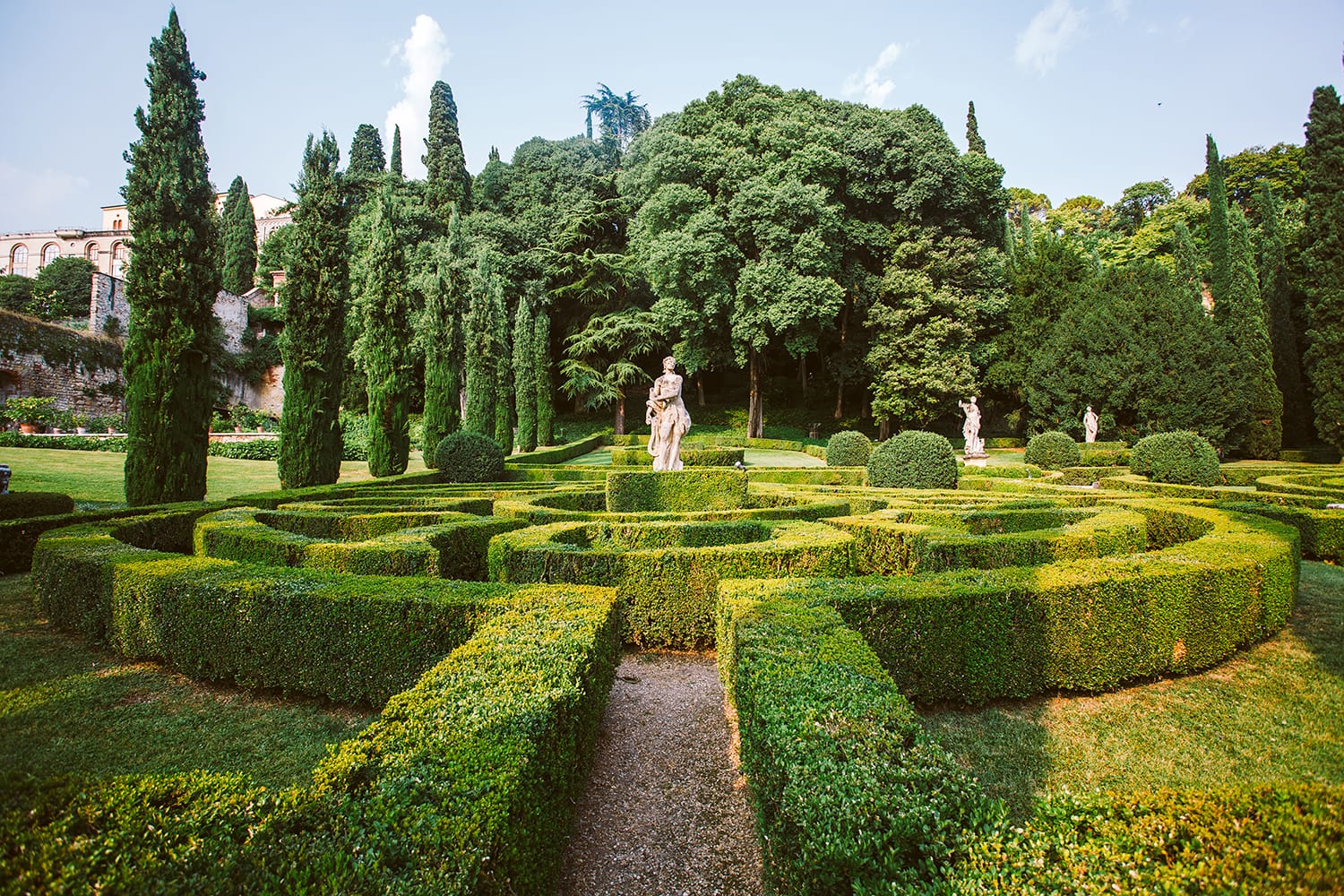 Giusti garden in Verona, Italy