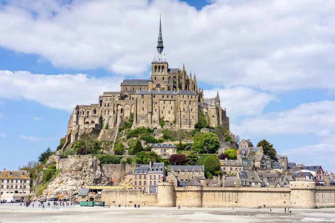 Mont Saint Michel in France