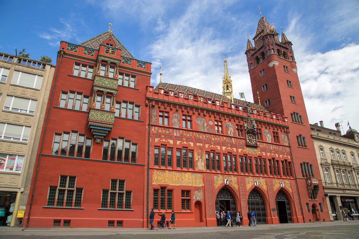 Town hall in Basel, Switzerland