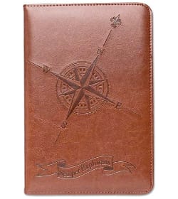 SohoSpark Compass Travel Notebook