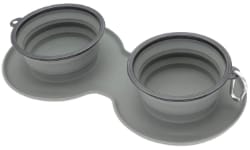 Winsee Collapsible Dog Bowls with Mat
