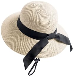 Furtalk Womens Beach Sun Straw Hat