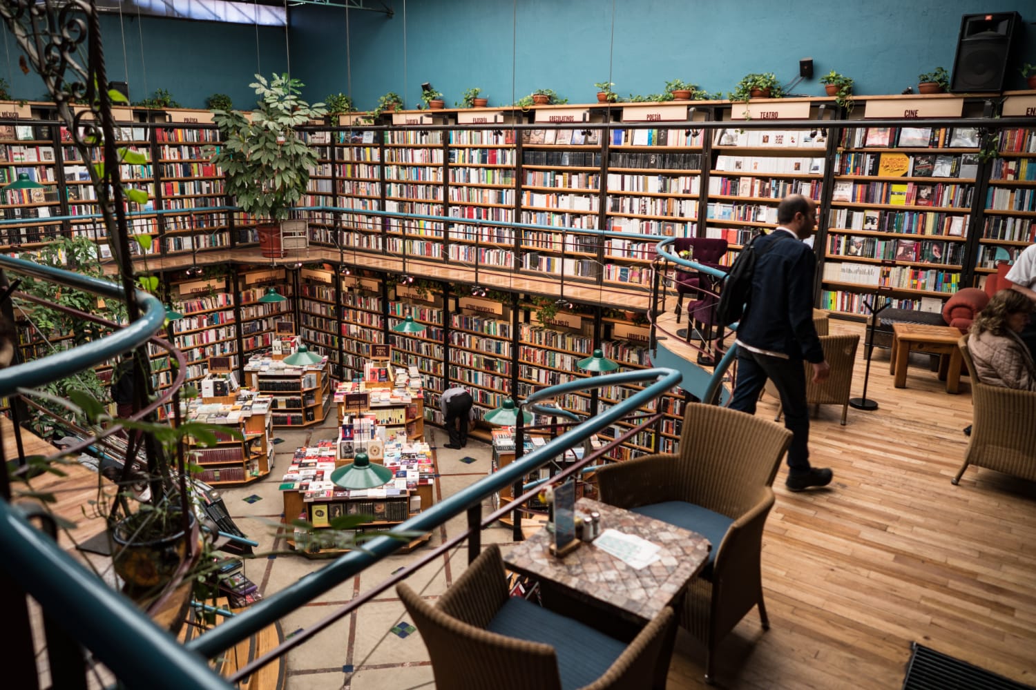 El Pendulo Bookstore in Mexico City, Mexico