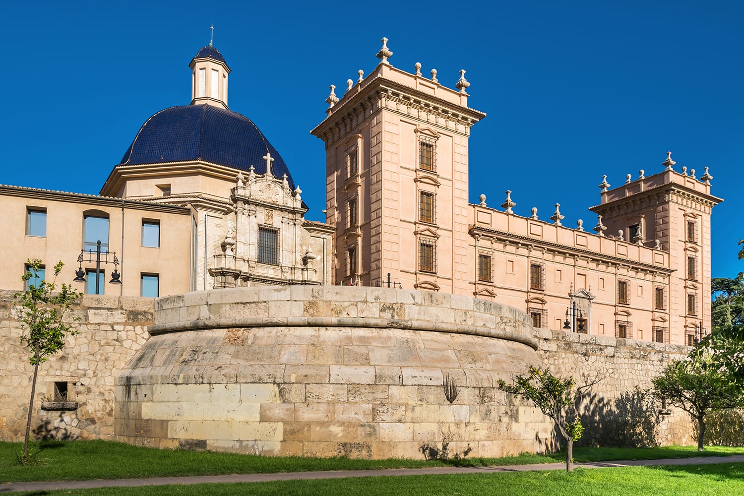 St. Pius V Palace hosting Museum of Fine Arts or Museu de Belles Arts de Valencia Spain