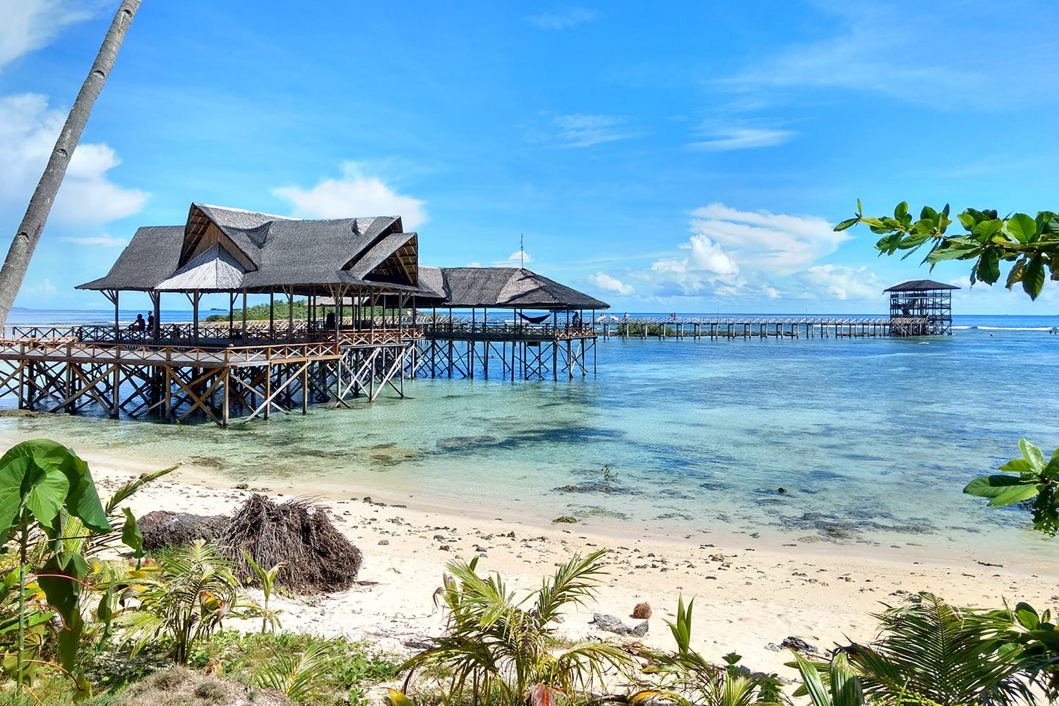 Pier at Cloud 9 in Siargao, Philippines