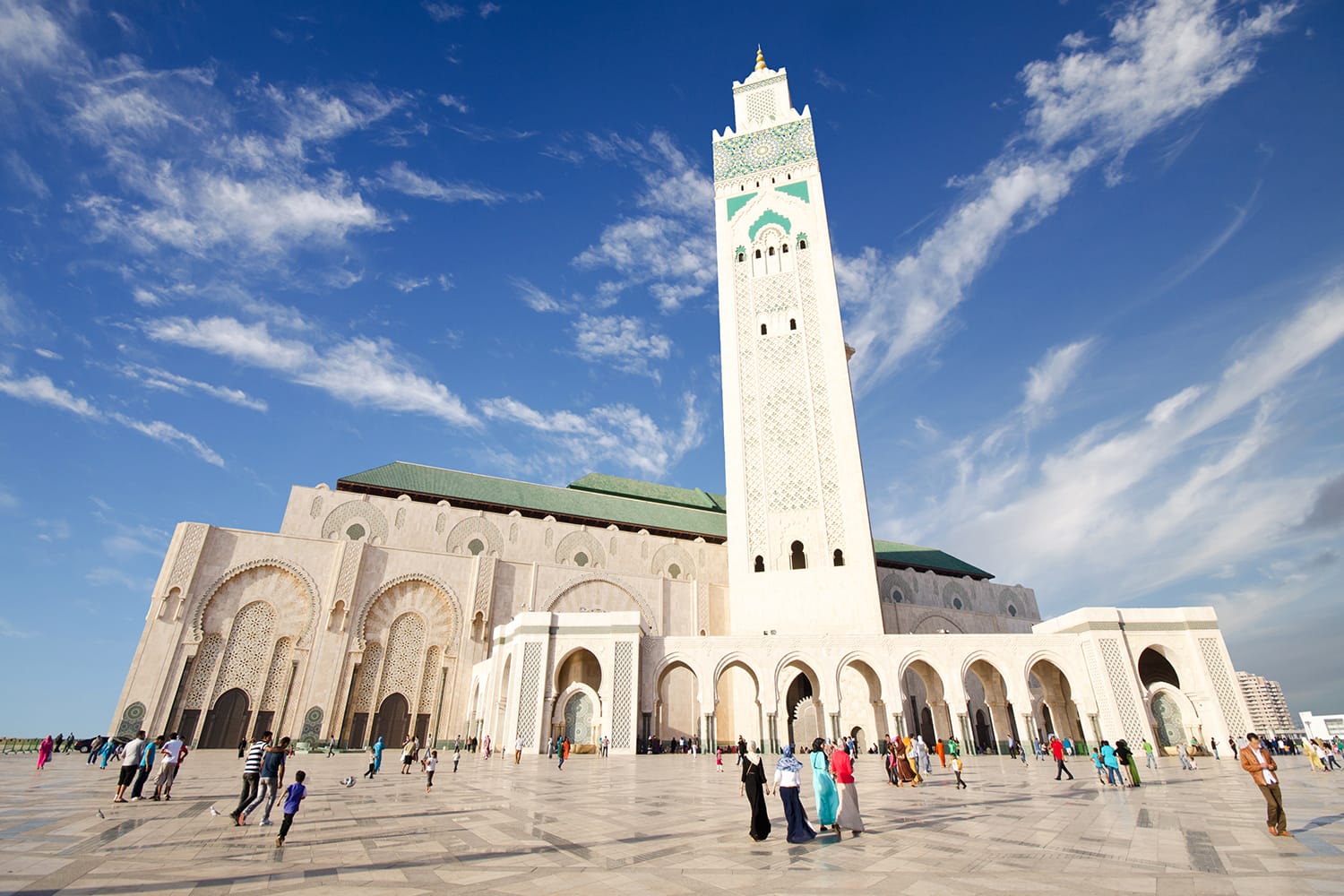 Great Mosque Hassan II in Casablanca, Morocco