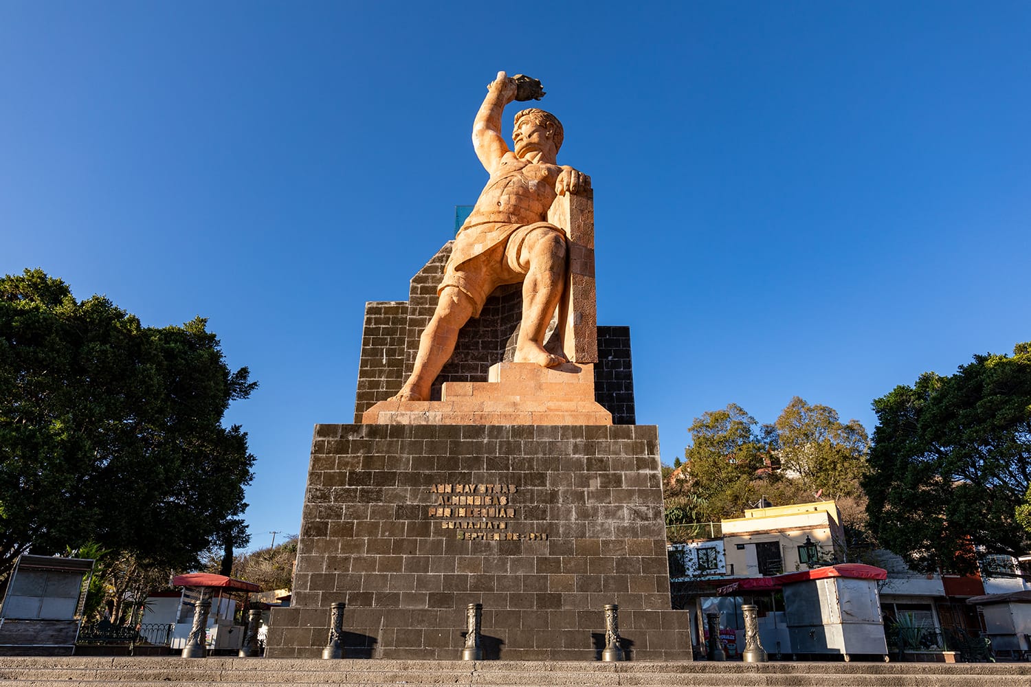 El Pipila Statue in Guanajuato, Mexico