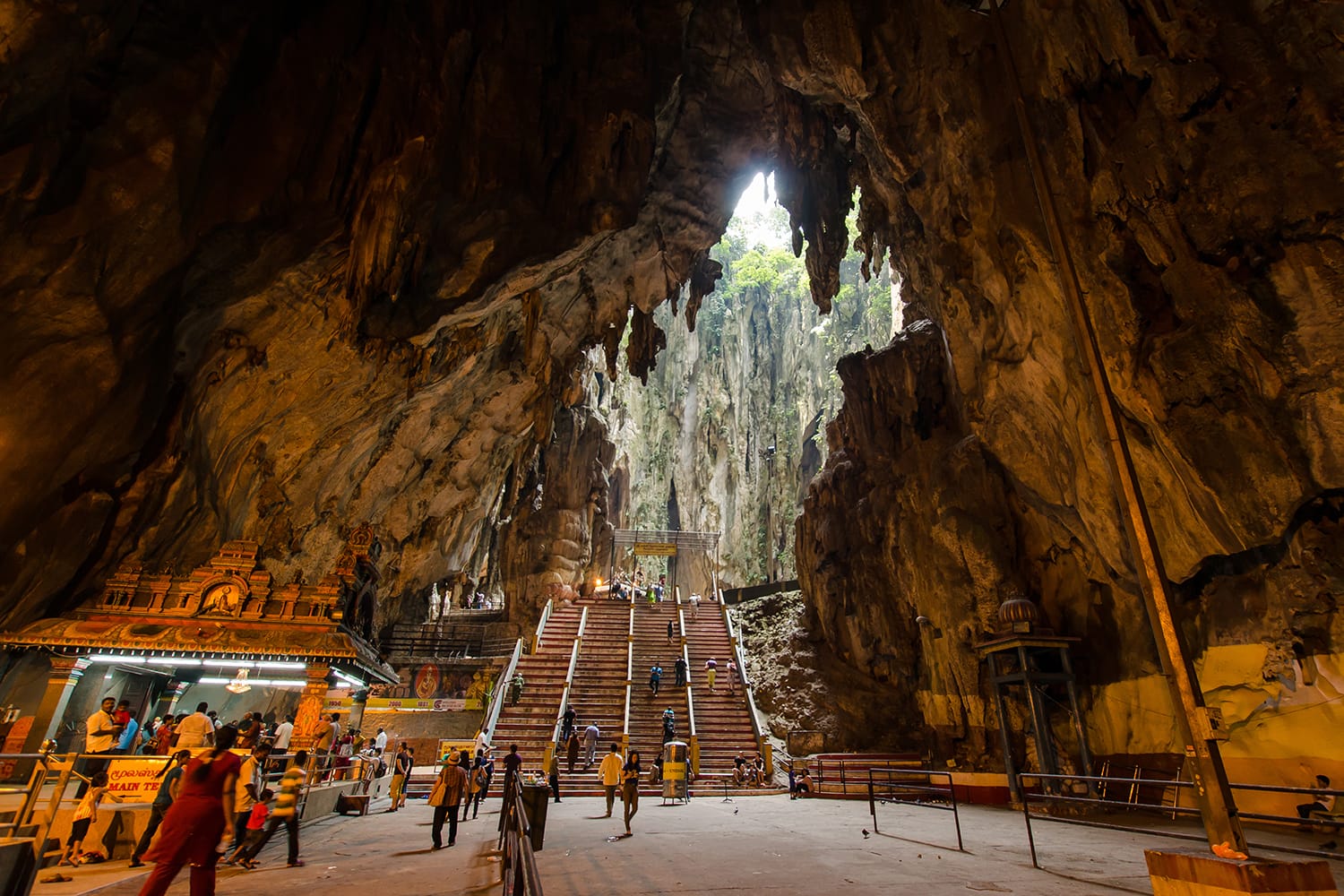Batu caves in Malaysia