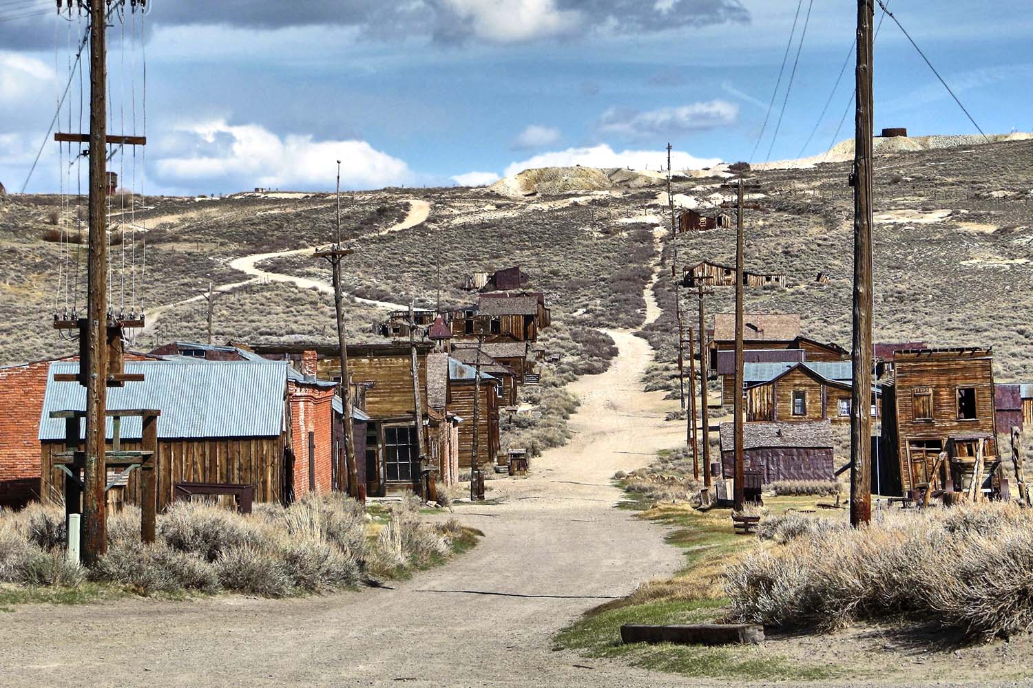 The ghost town of Bodie - California