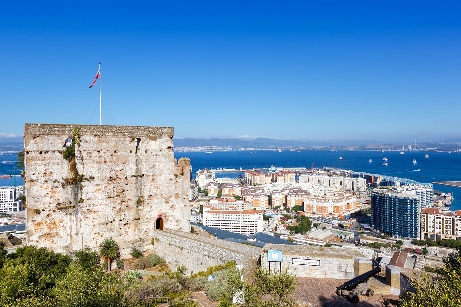 Moorish Castle in Gibraltar