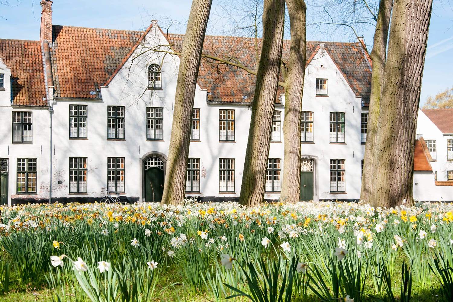 Begijnhof in Bruges, Belgium