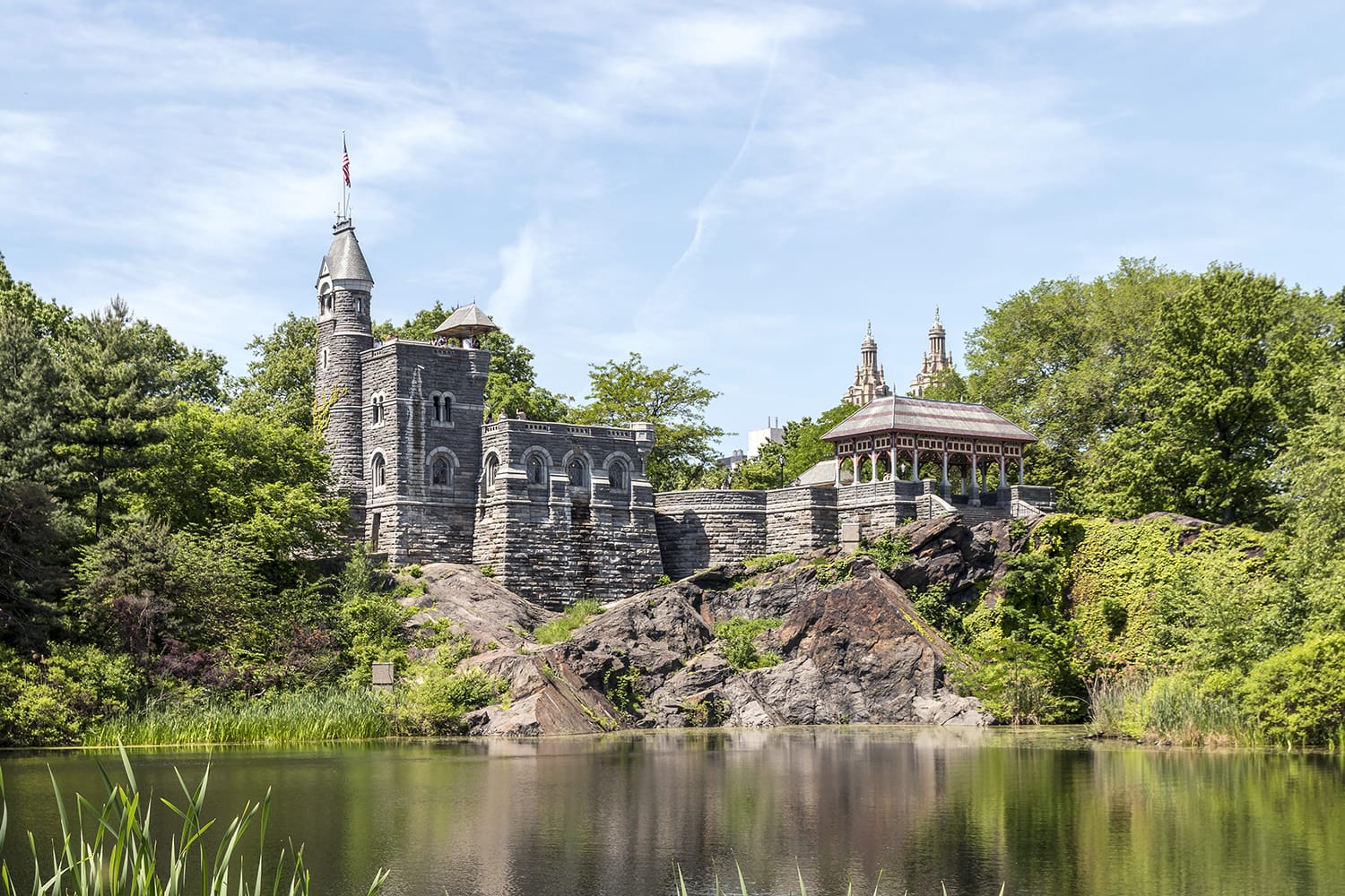 Belvedere Castle in Central Park, New York City, USA
