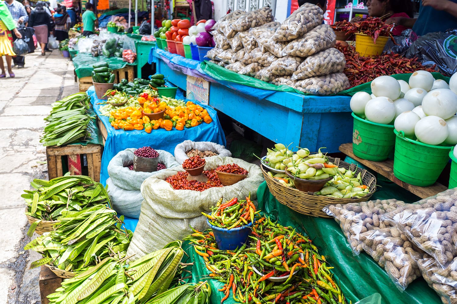 Vegetable Market, San Cristobal De Las Casas, Mexico