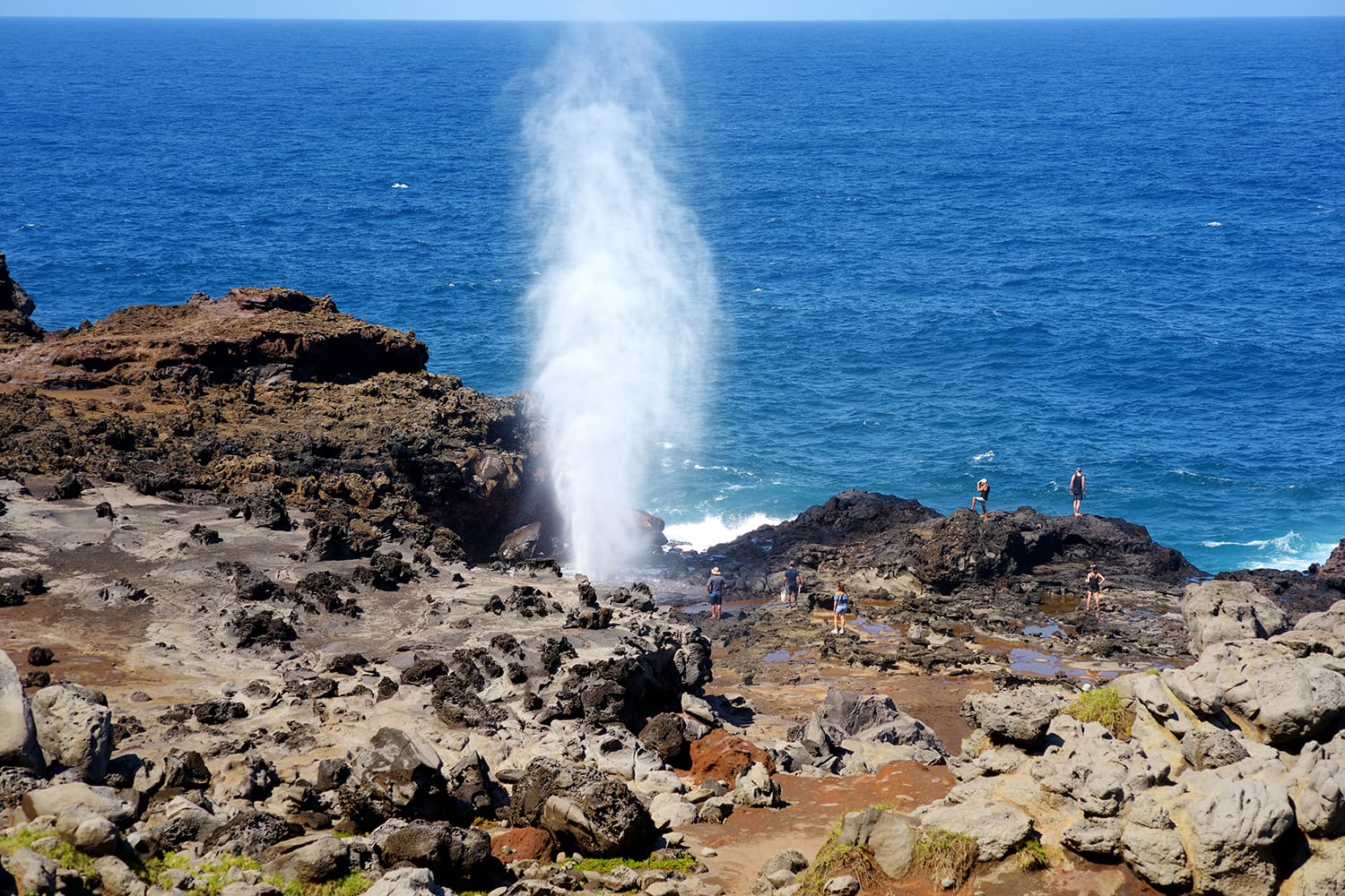 Nakalele blowhole on Maui, Hawaii